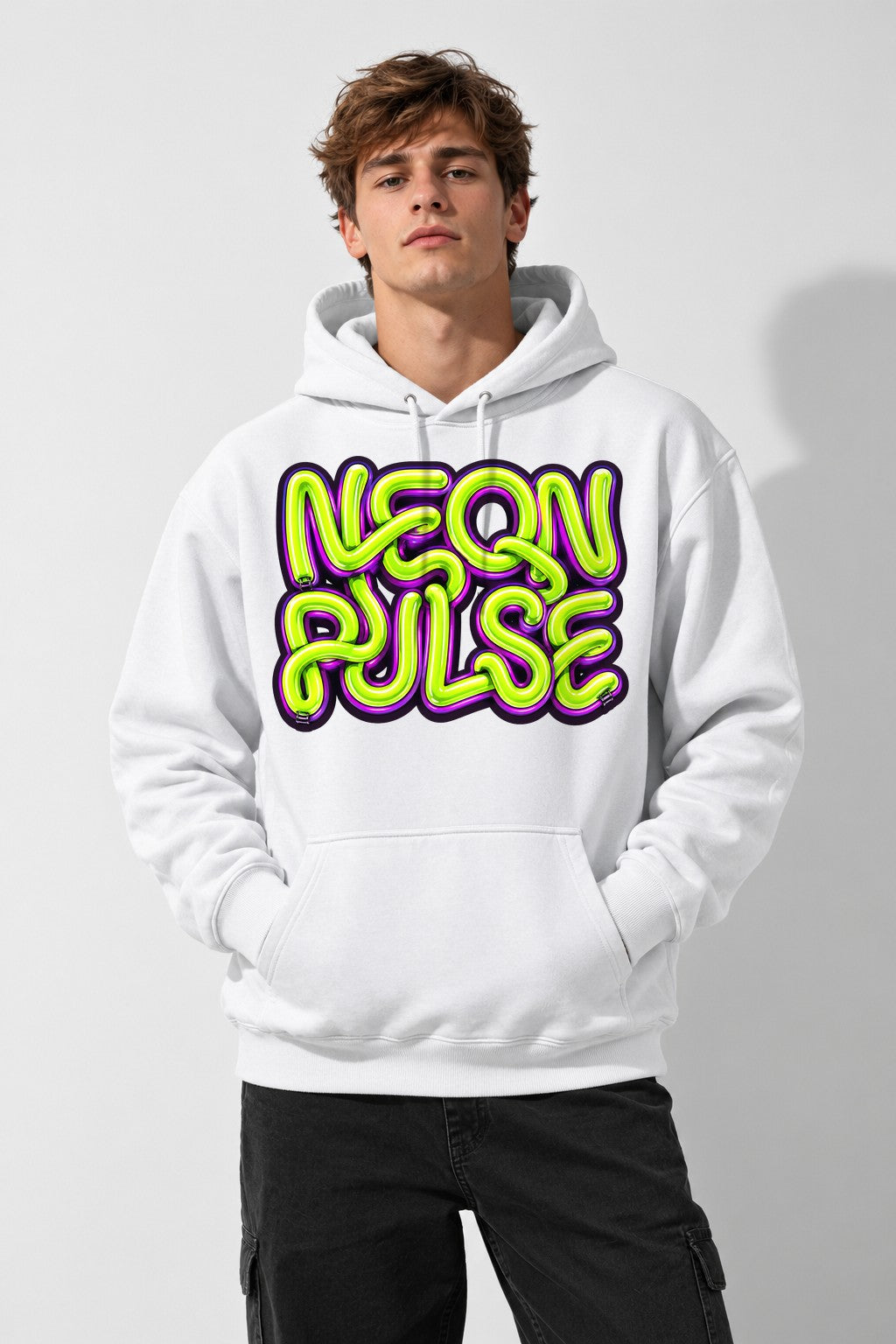 Neon Pulse - White
