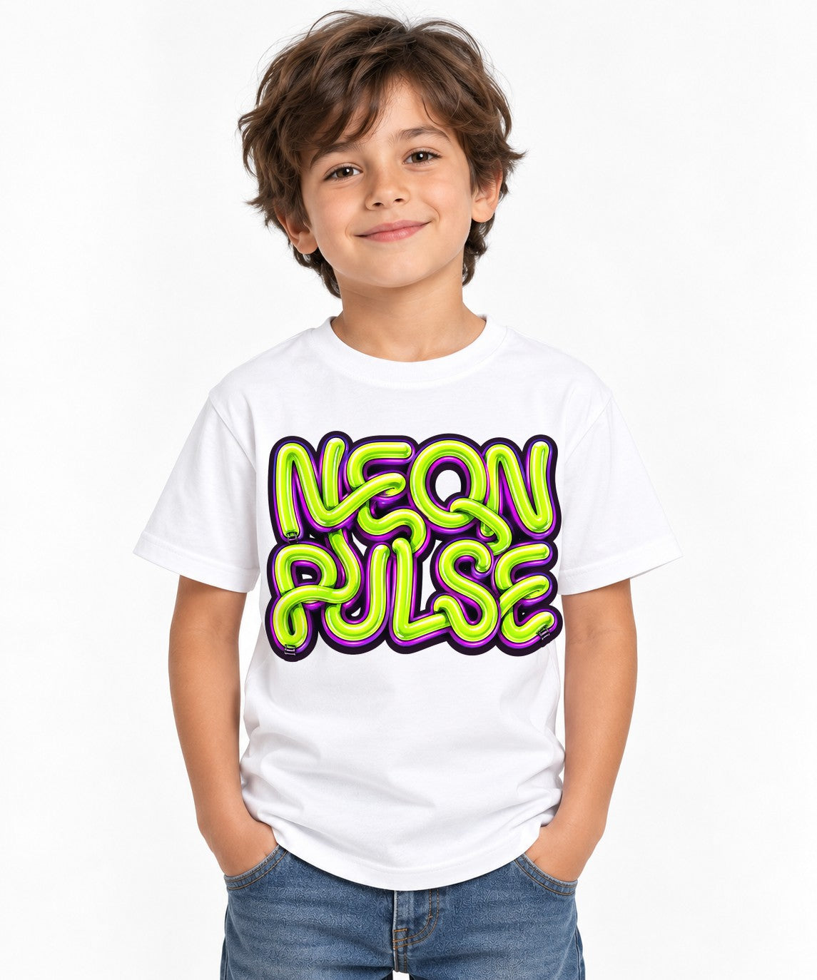 Neon Pulse - White