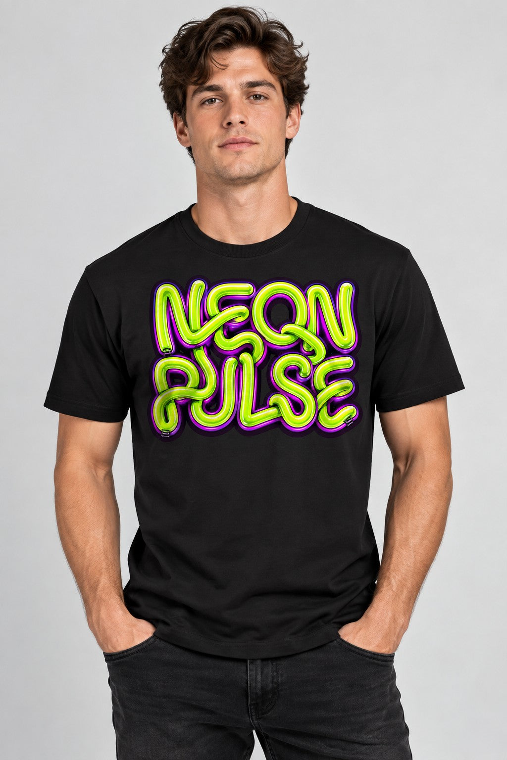 Neon Pulse - Black