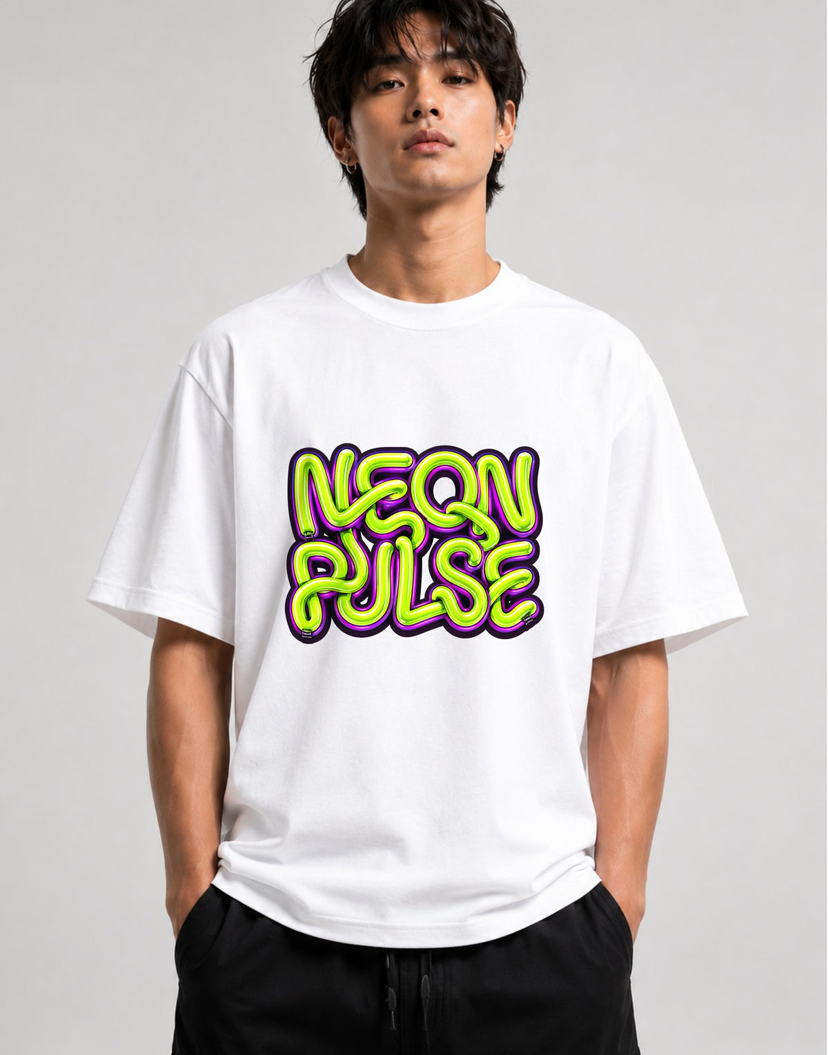 Neon Pulse - White