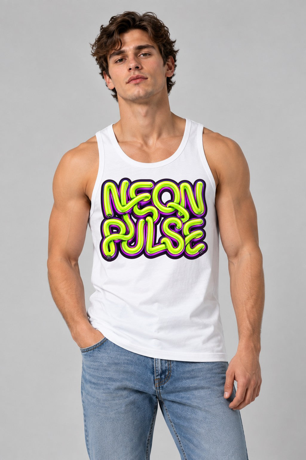Neon Pulse - White