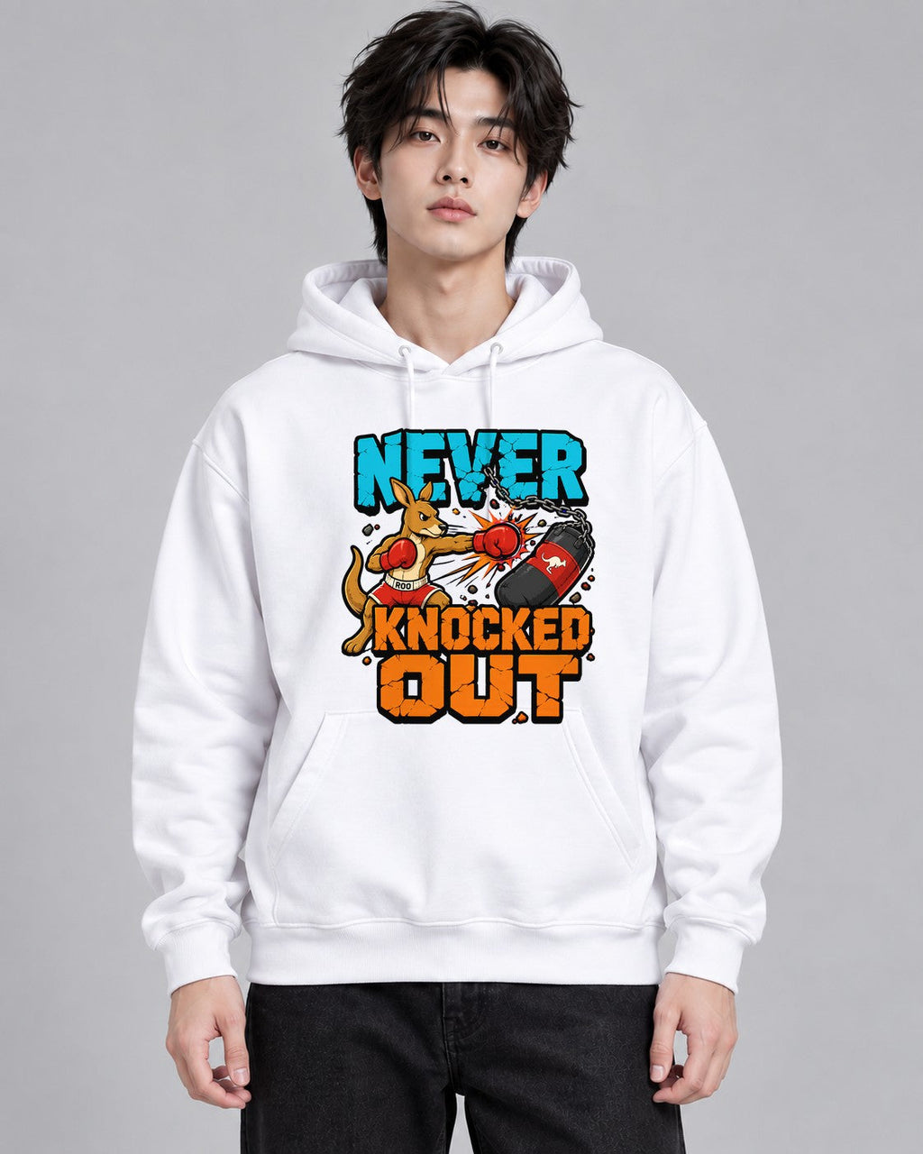 Never Knocked Out - White