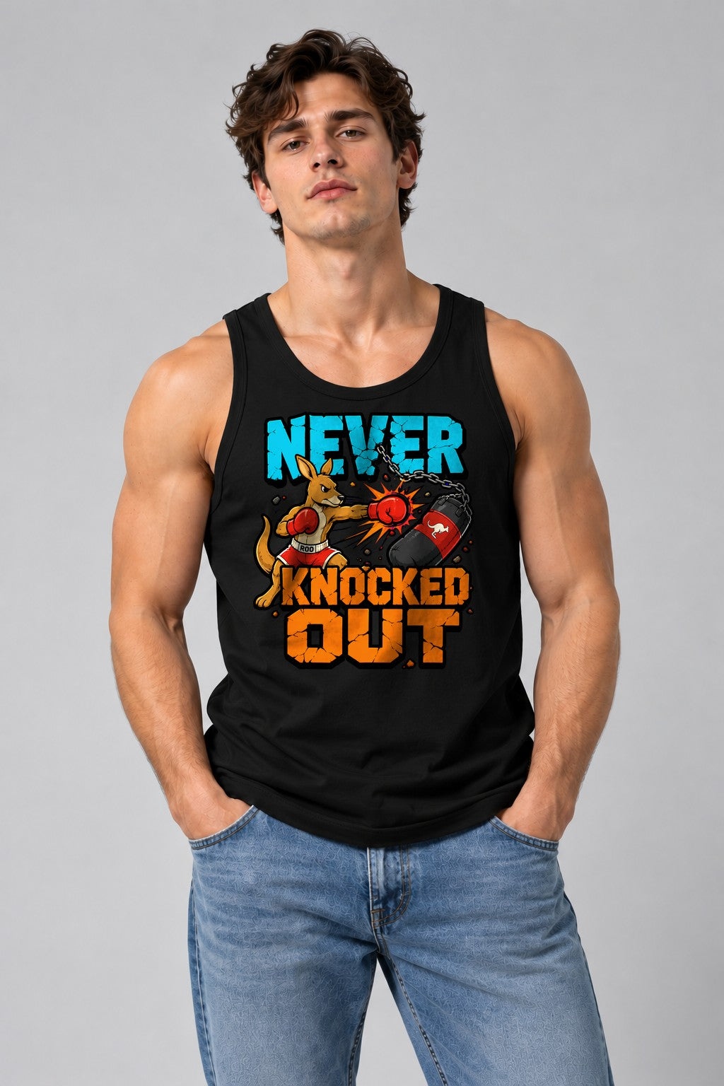 Never Knocked Out - Black