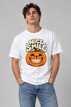 Nice Smile Pumpkin - White