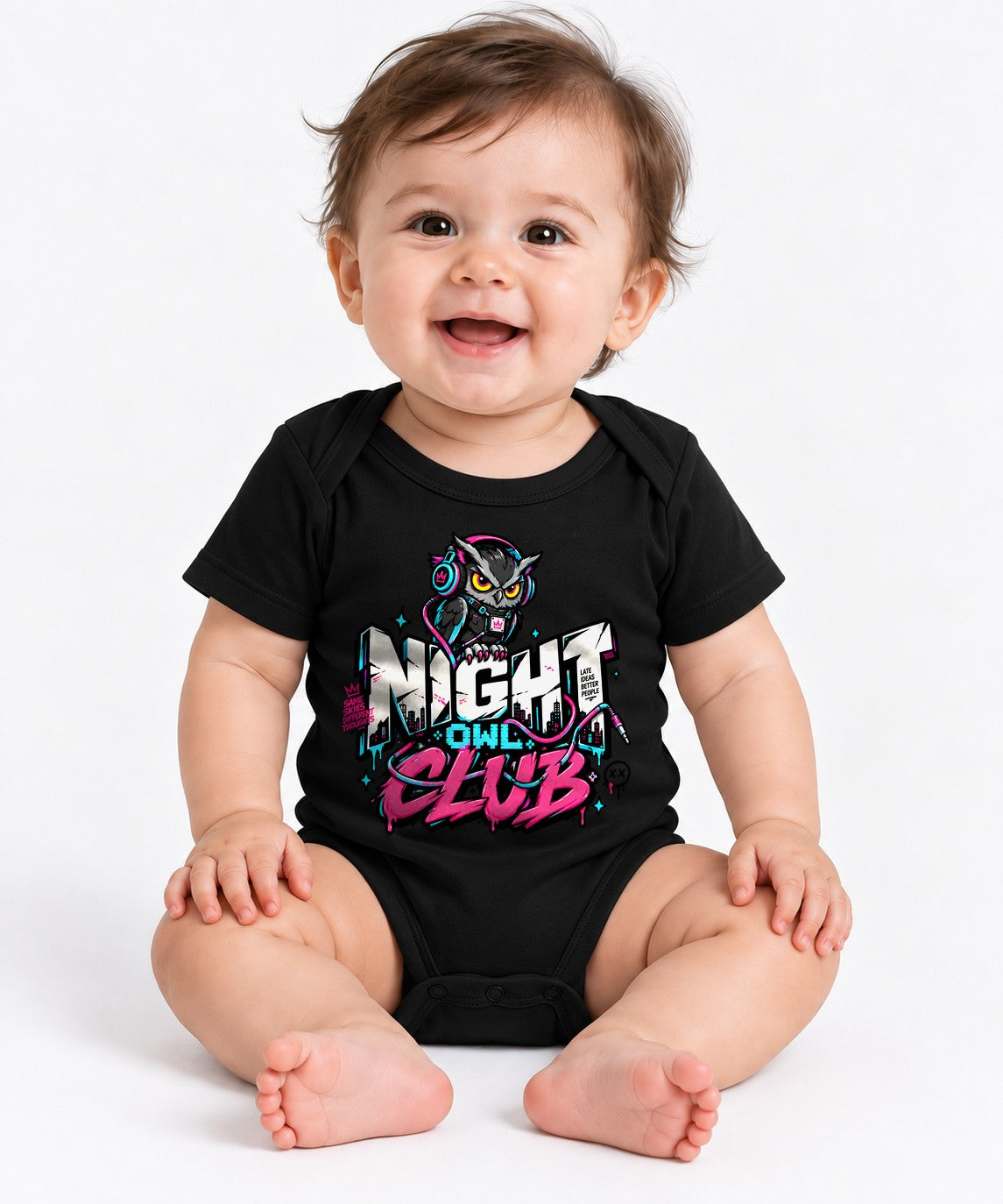 Night Owl Club - Black