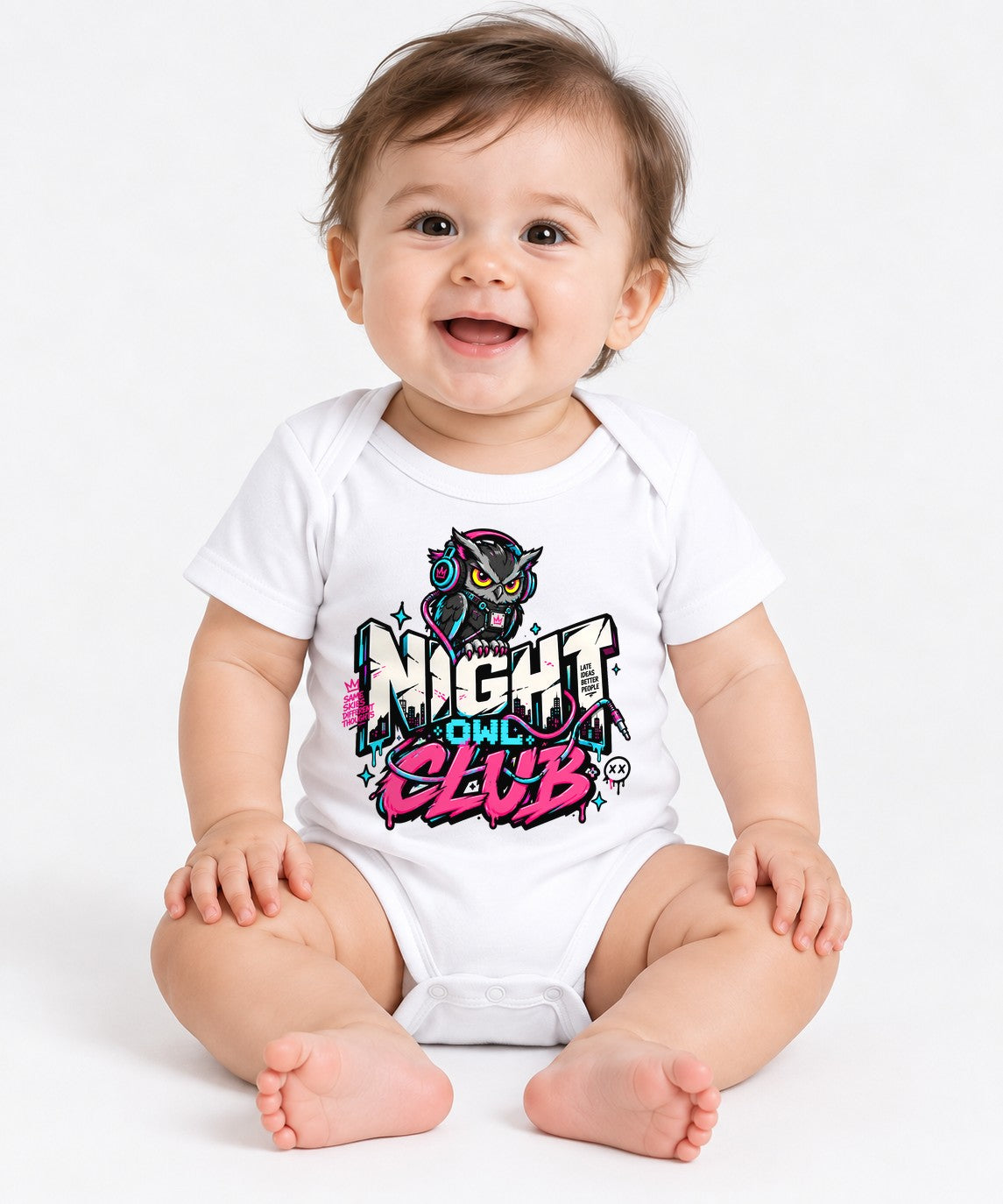 Night Owl Club - White