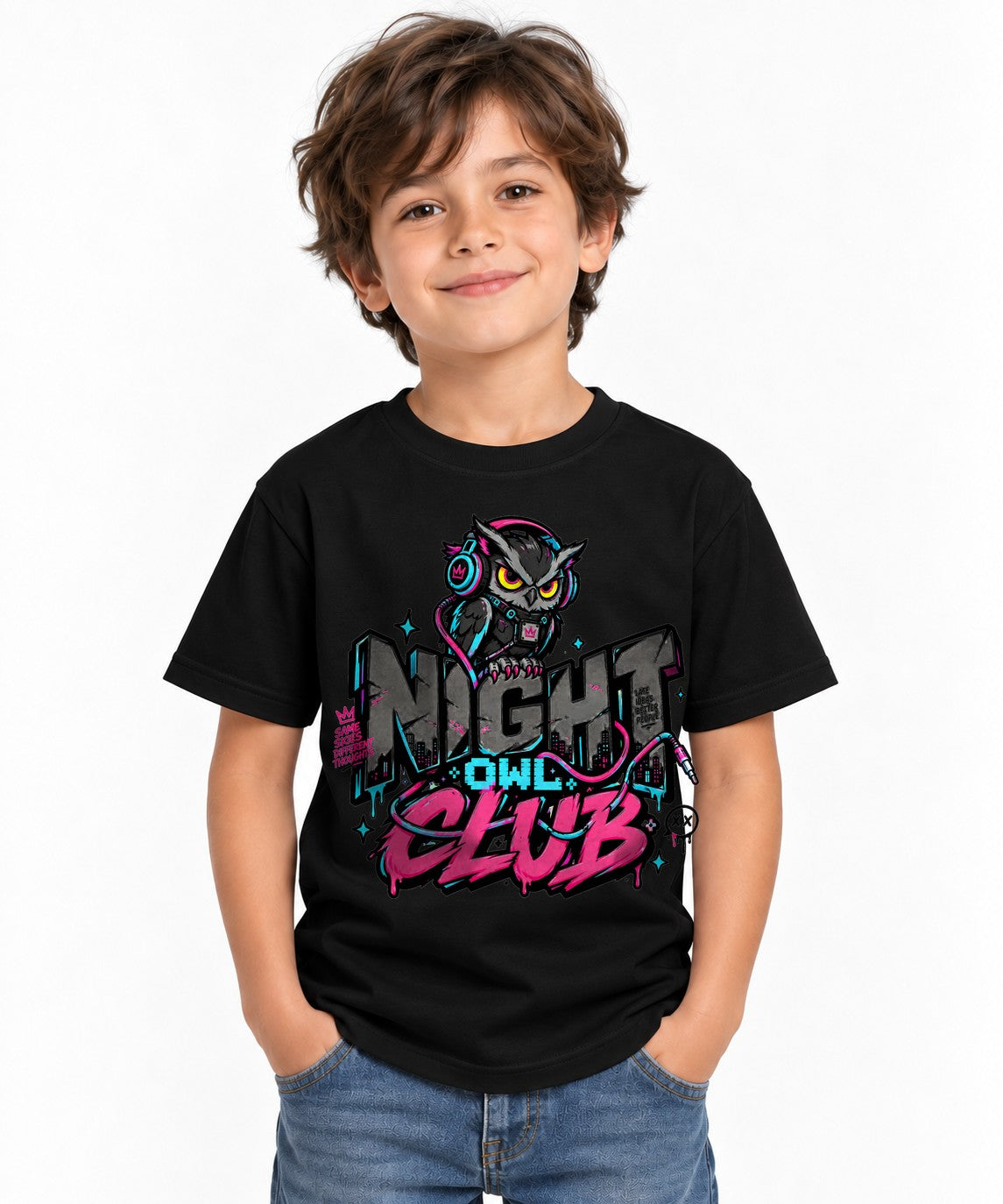 Night Owl Club - Black