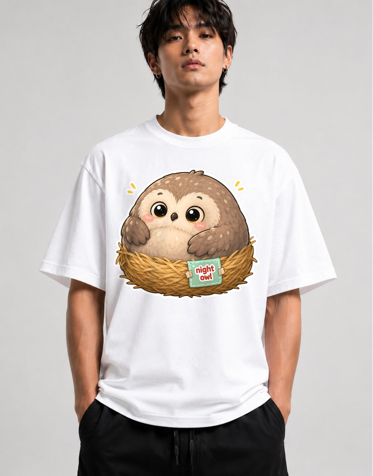 Night Owl Nest - White