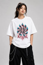 Nine Tails Kitsune - White