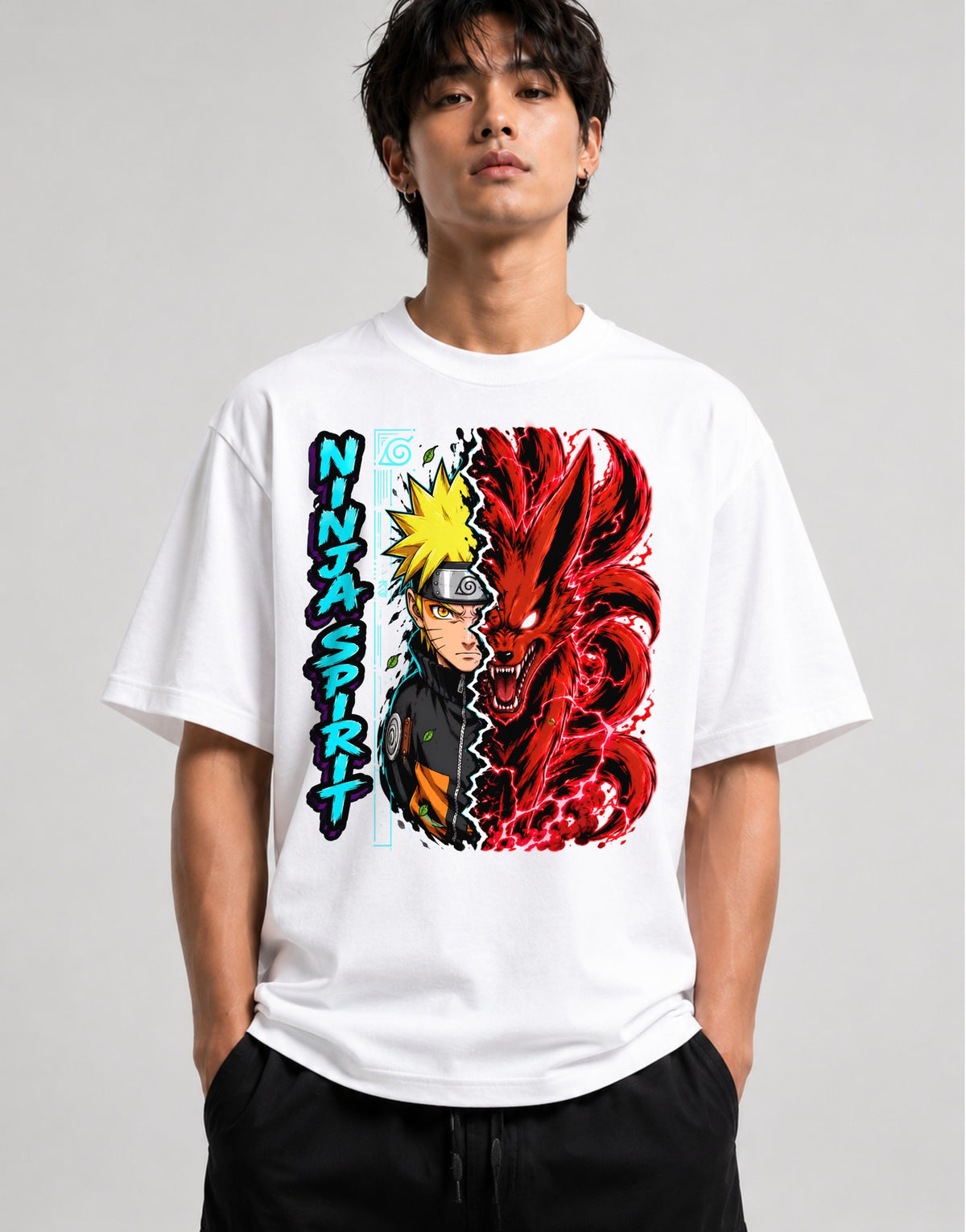 Nine Tails Ninja Spirit - White