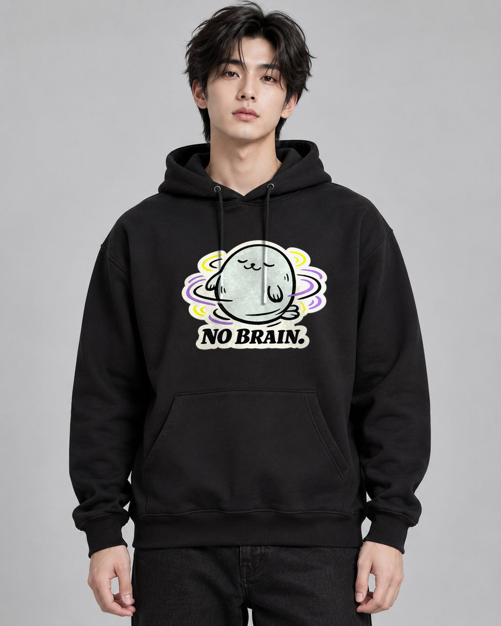 No Brain Seal - Black