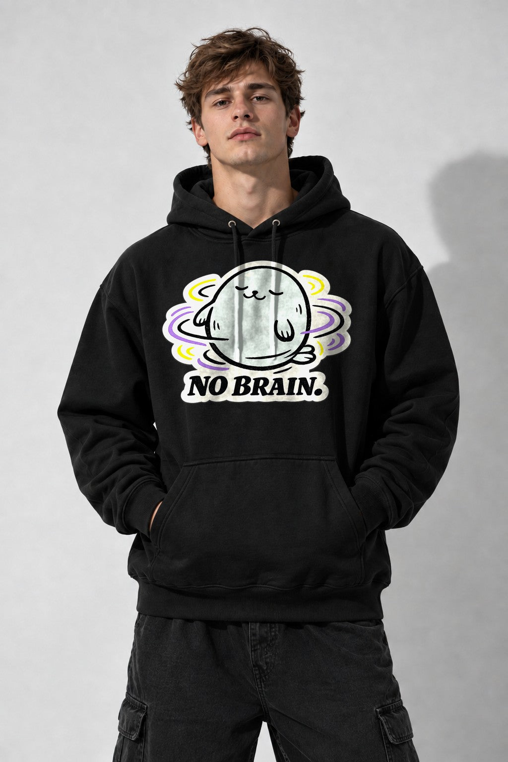 No Brain Seal - Black