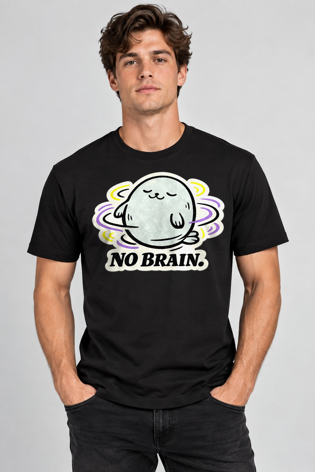 No Brain Seal - Black