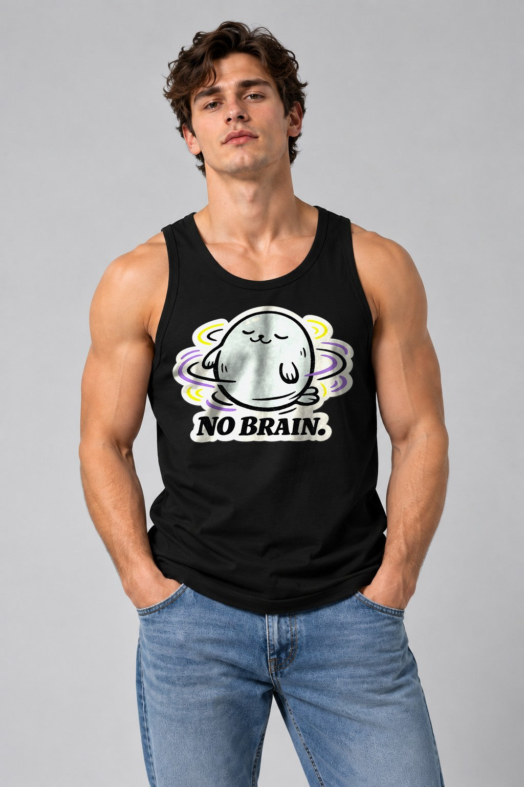 No Brain Seal - Black