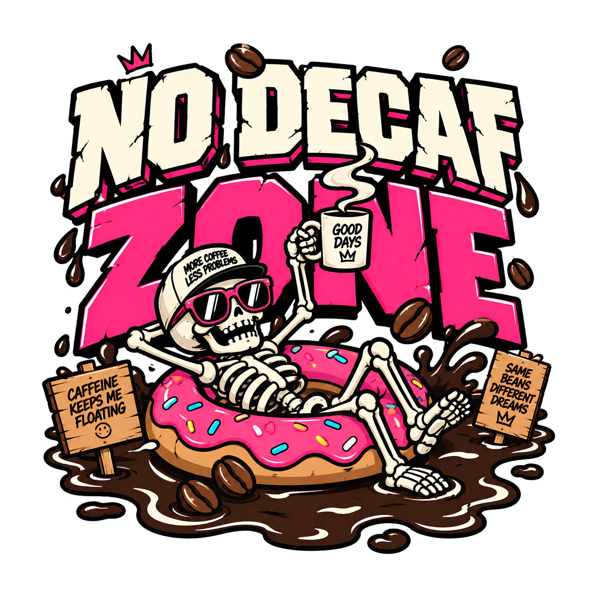 No Decaf Zone