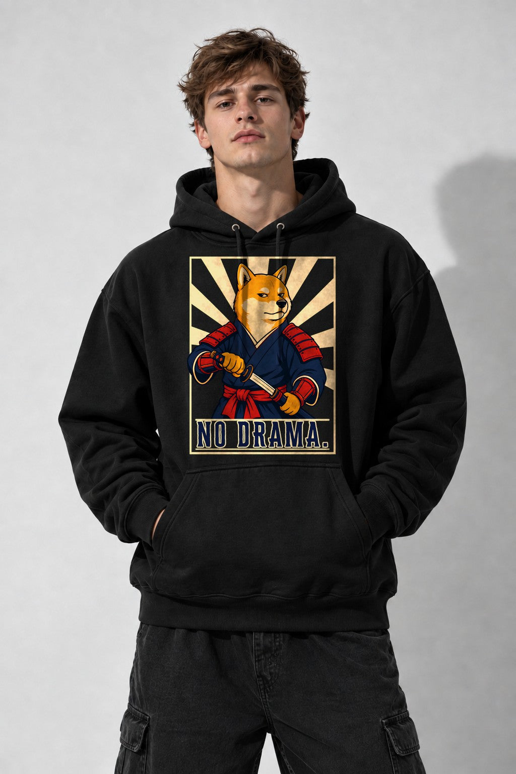 No Drama Samurai - Black