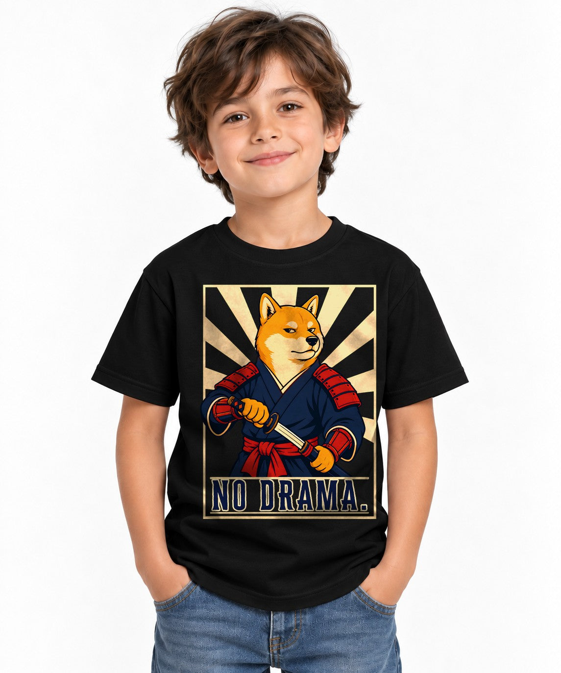 No Drama Samurai - Black
