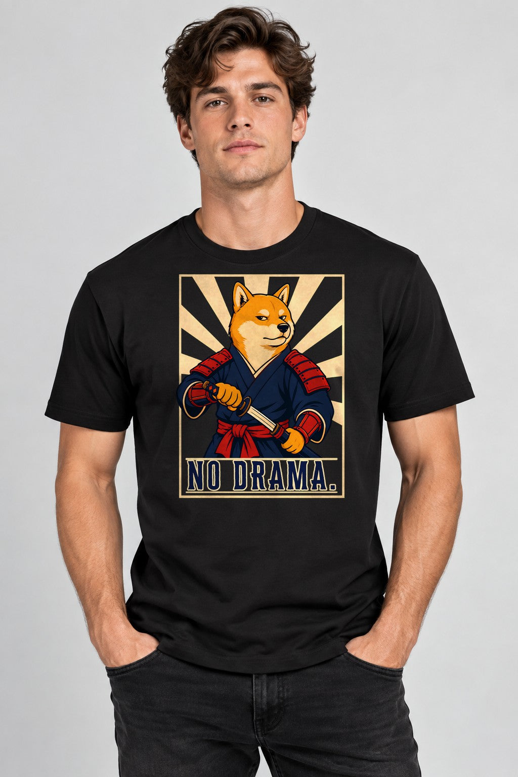 No Drama Samurai - Black