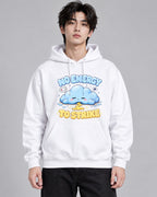 No Energy To Strike - Cute Exhausted - White