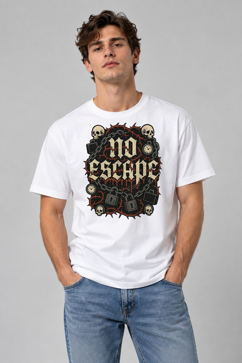 No Escape - White