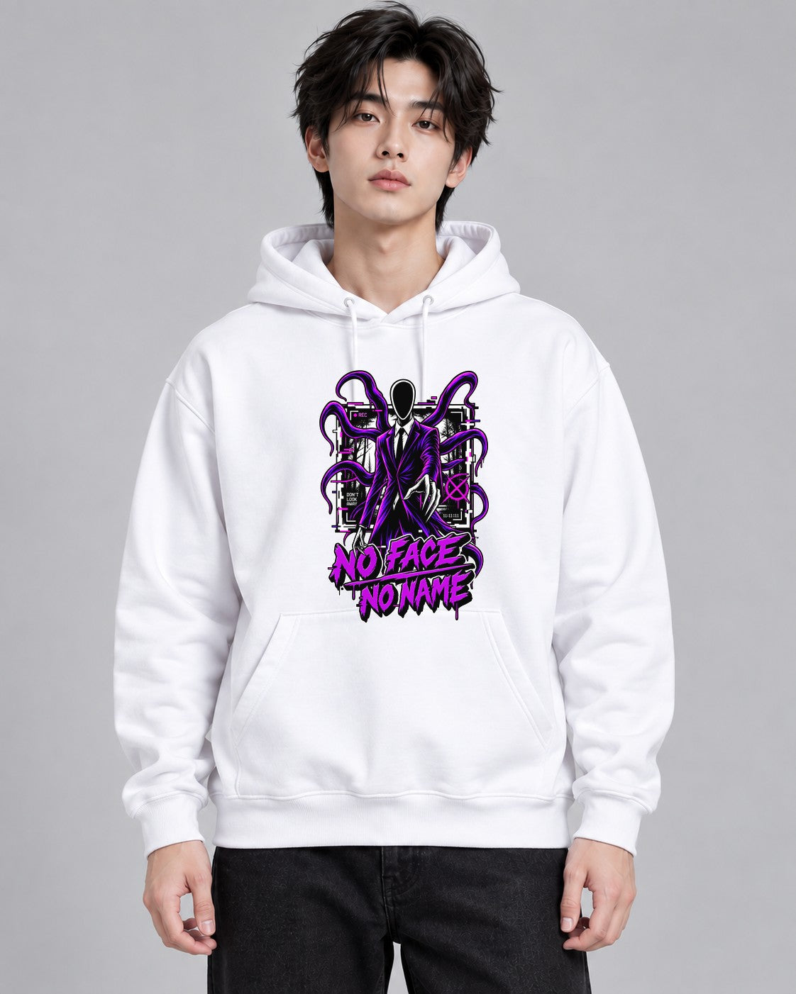 No Face No Name - White