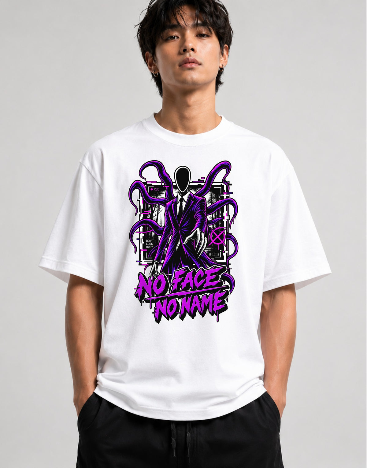 No Face No Name - White
