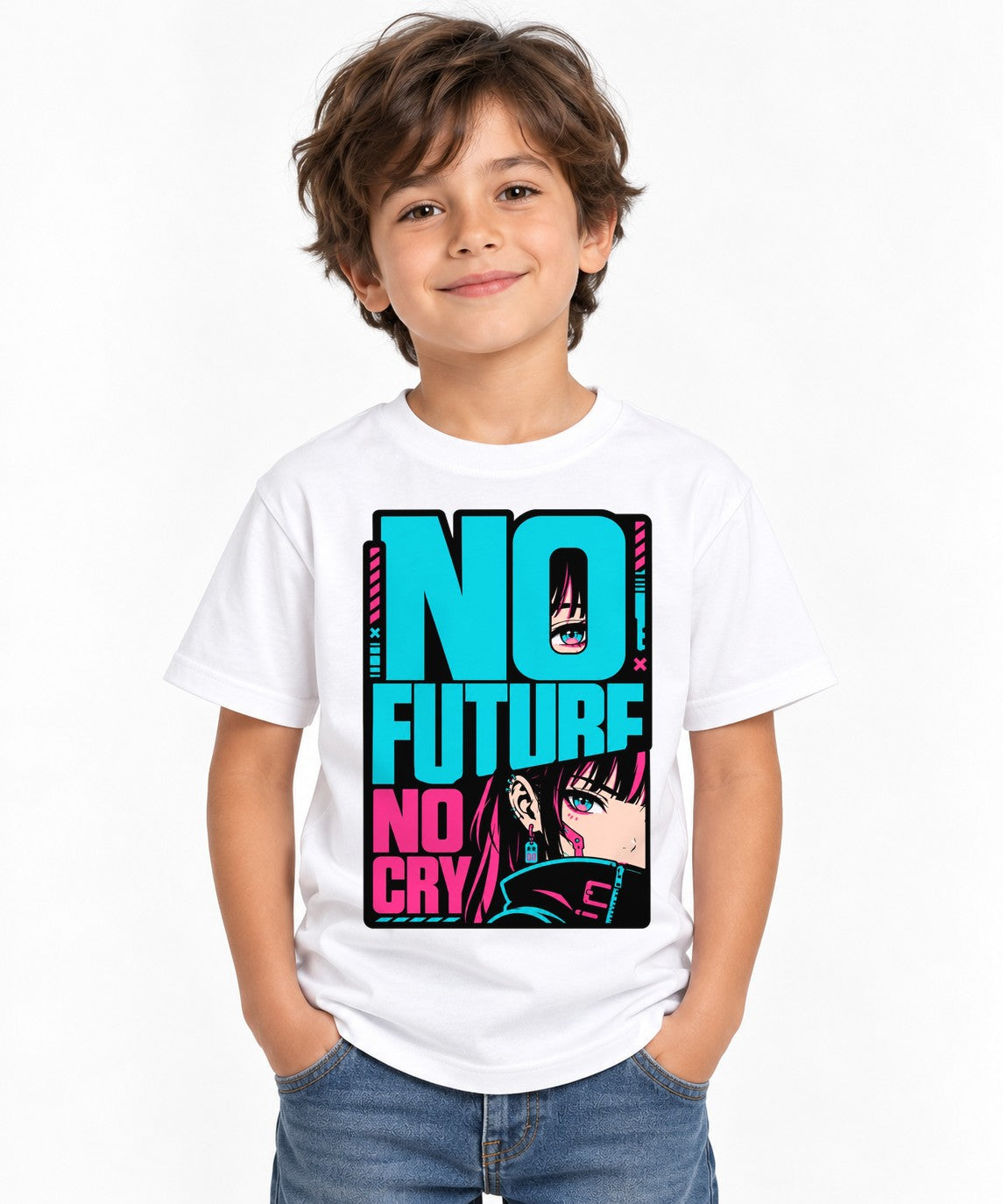 No Future No Cry - White
