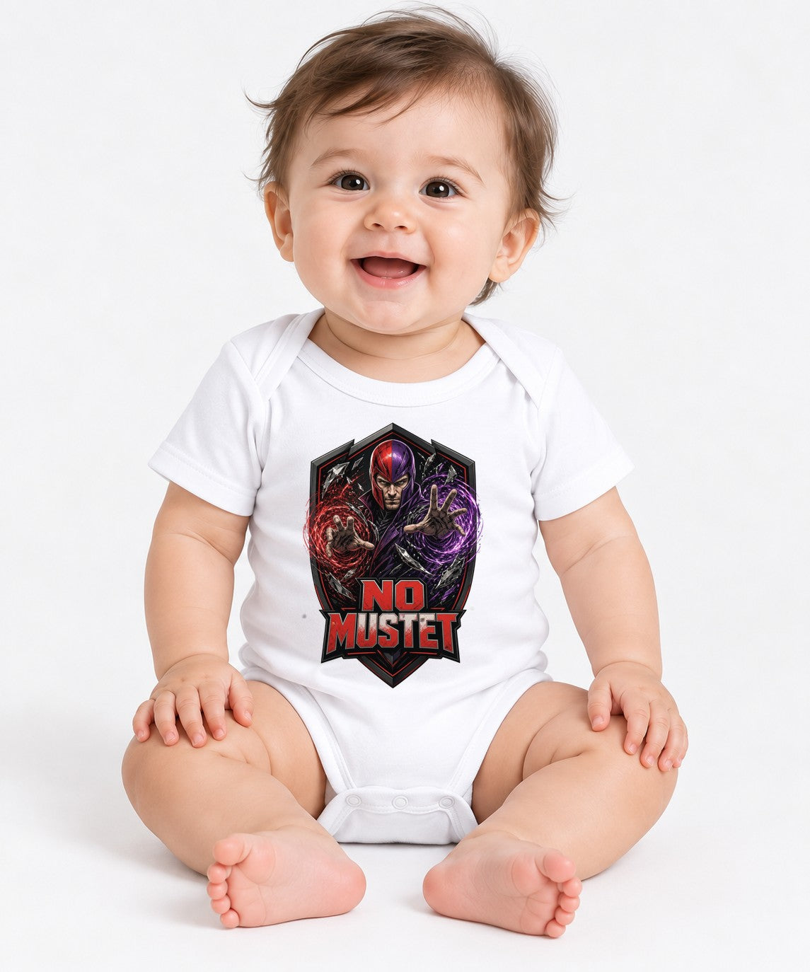 No Mustet - White