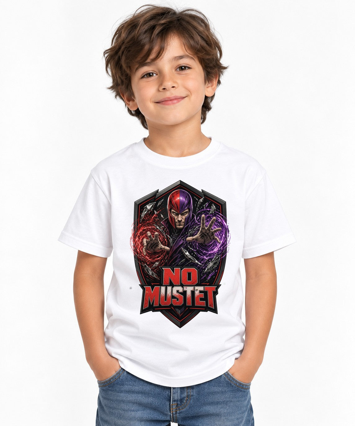 No Mustet - White