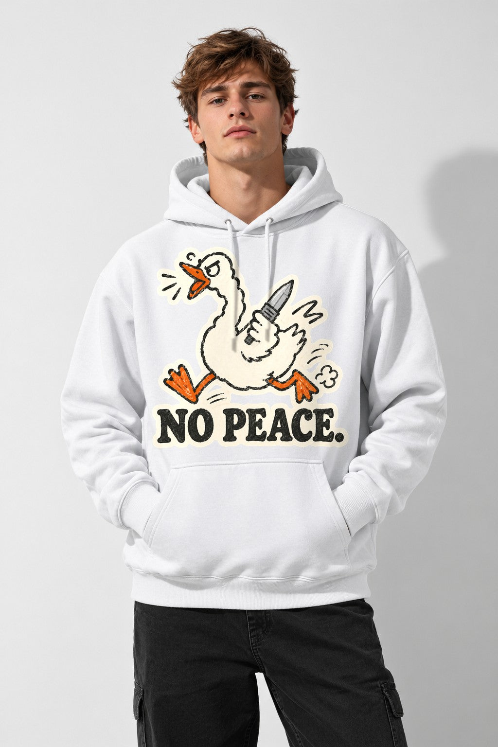 No Peace Duck - White