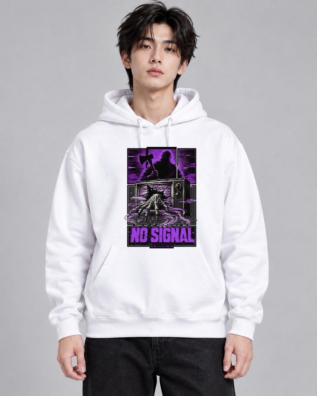 No Signal - White