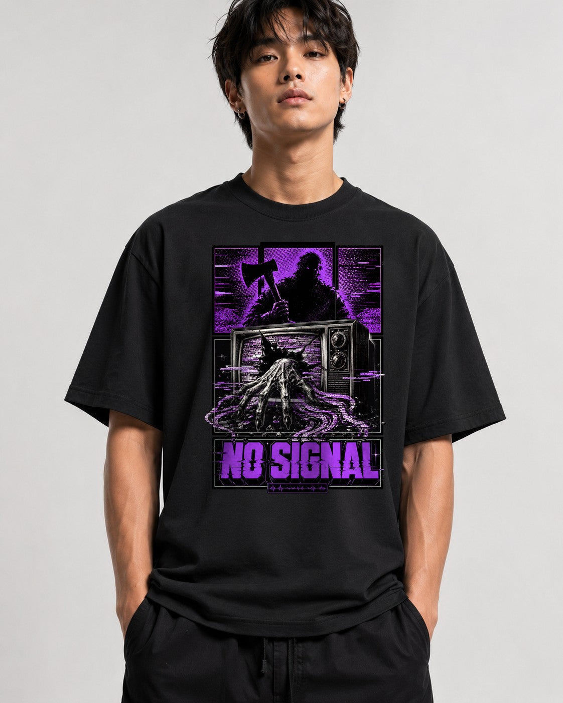 No Signal - Black