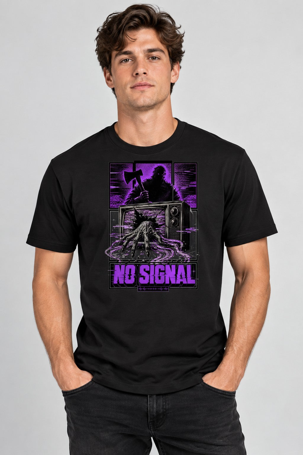No Signal - Black