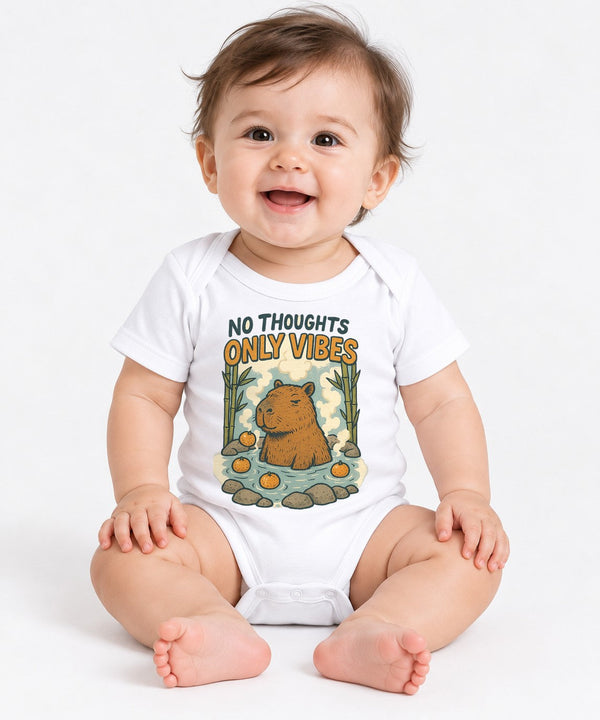 No Thoughts Only Vibes - White