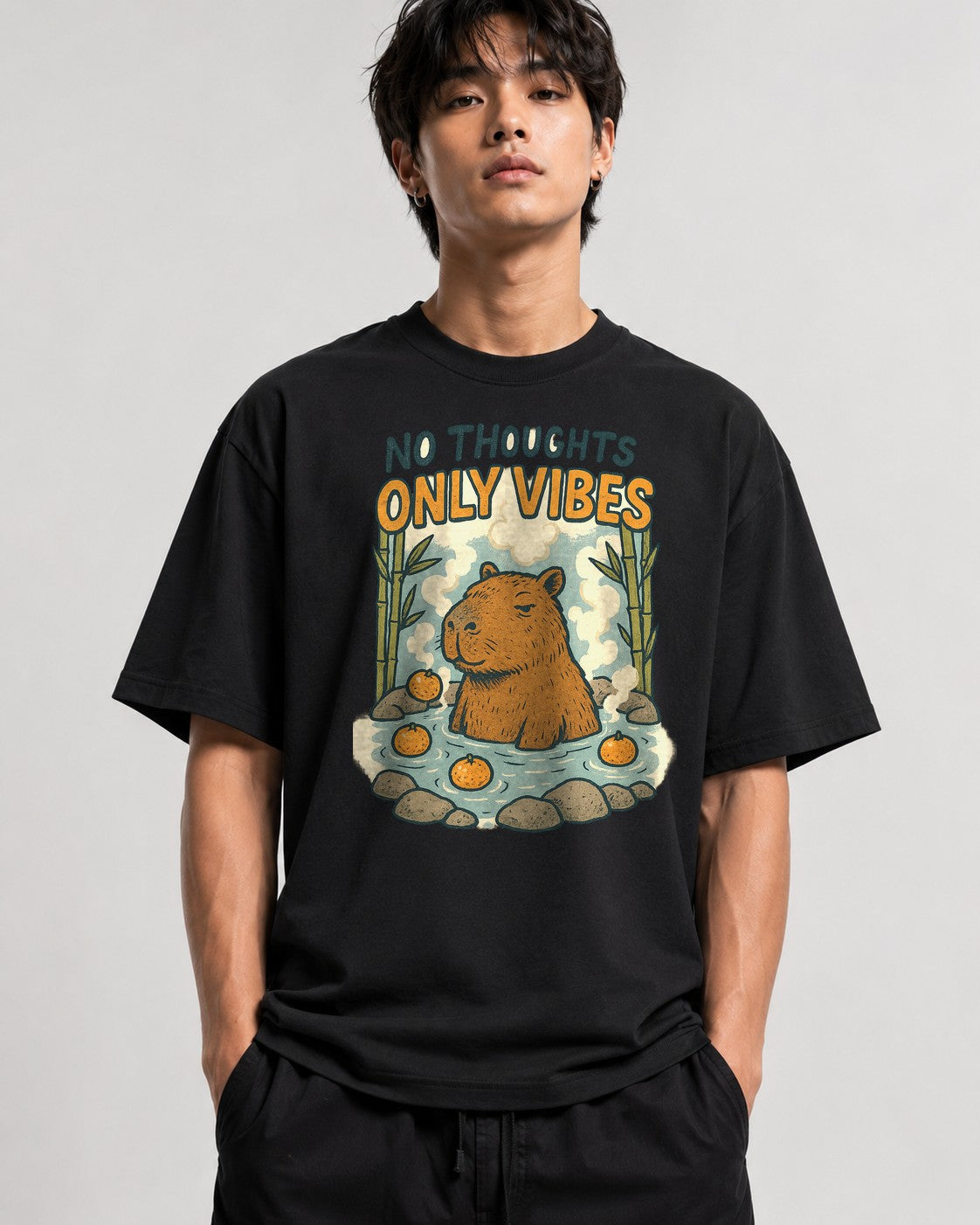 No Thoughts Only Vibes - Black
