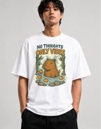 No Thoughts Only Vibes - White