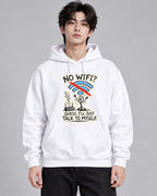 No WiFi Talk To Myself - White