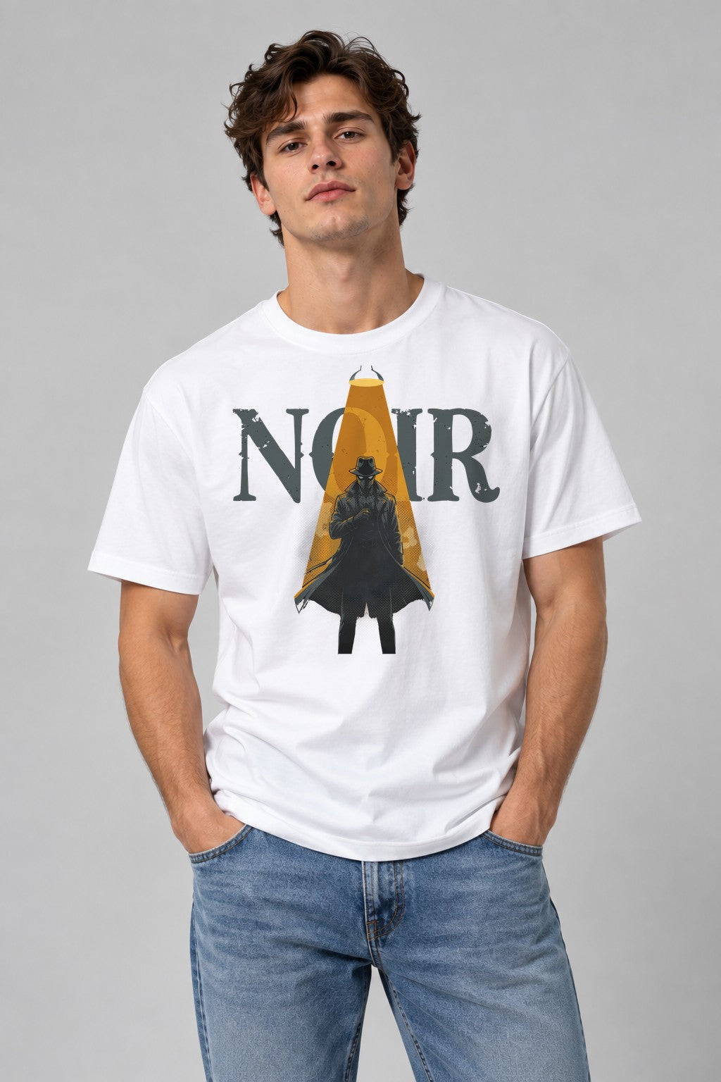 Noir Detective - White
