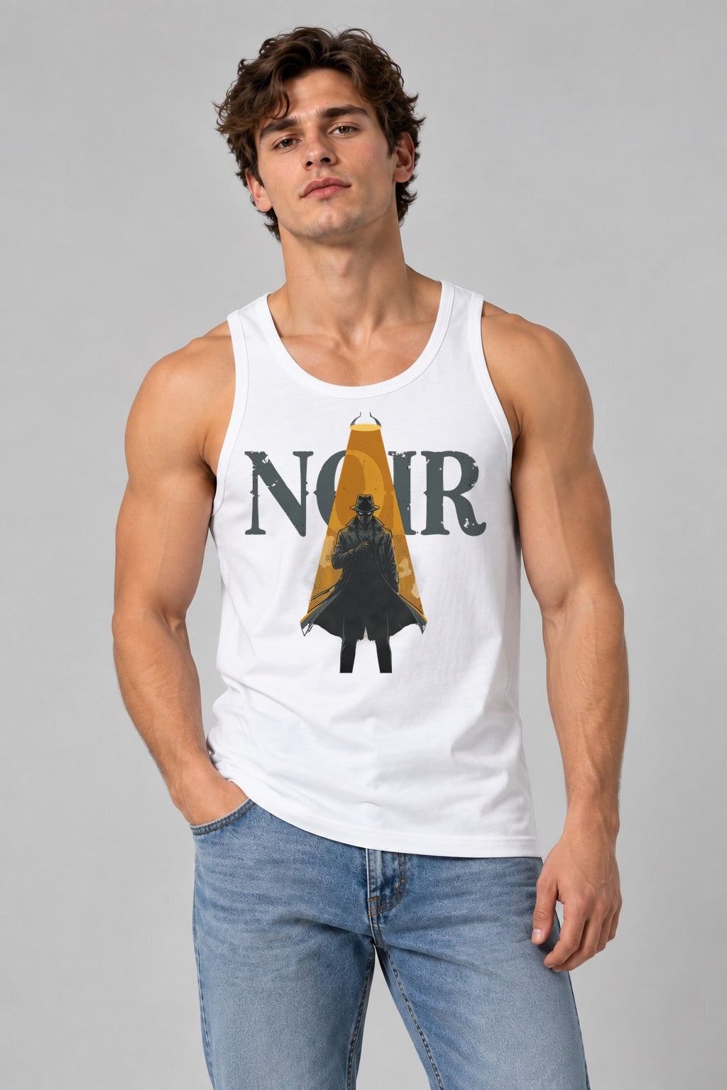 Noir Detective - White