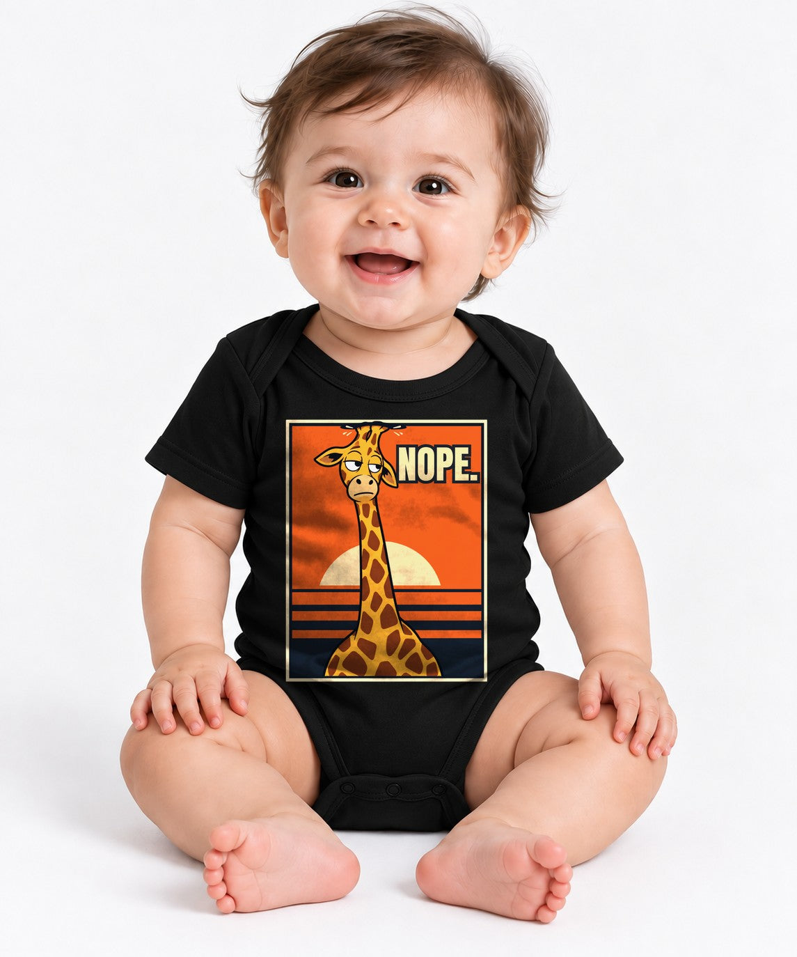 Nope Giraffe - Black