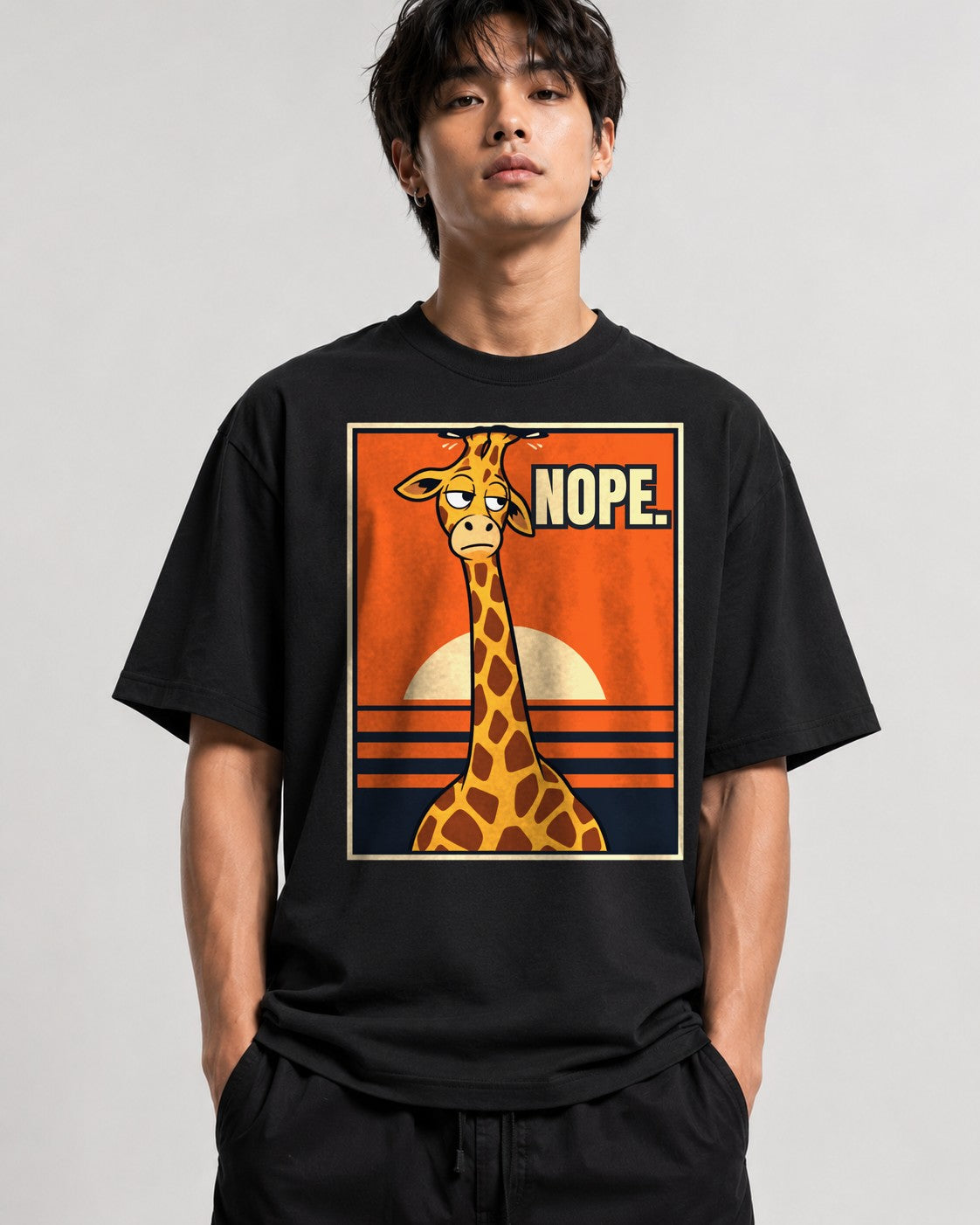Nope Giraffe - Black