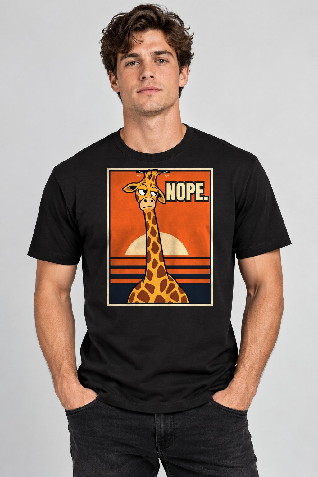 Nope Giraffe - Black