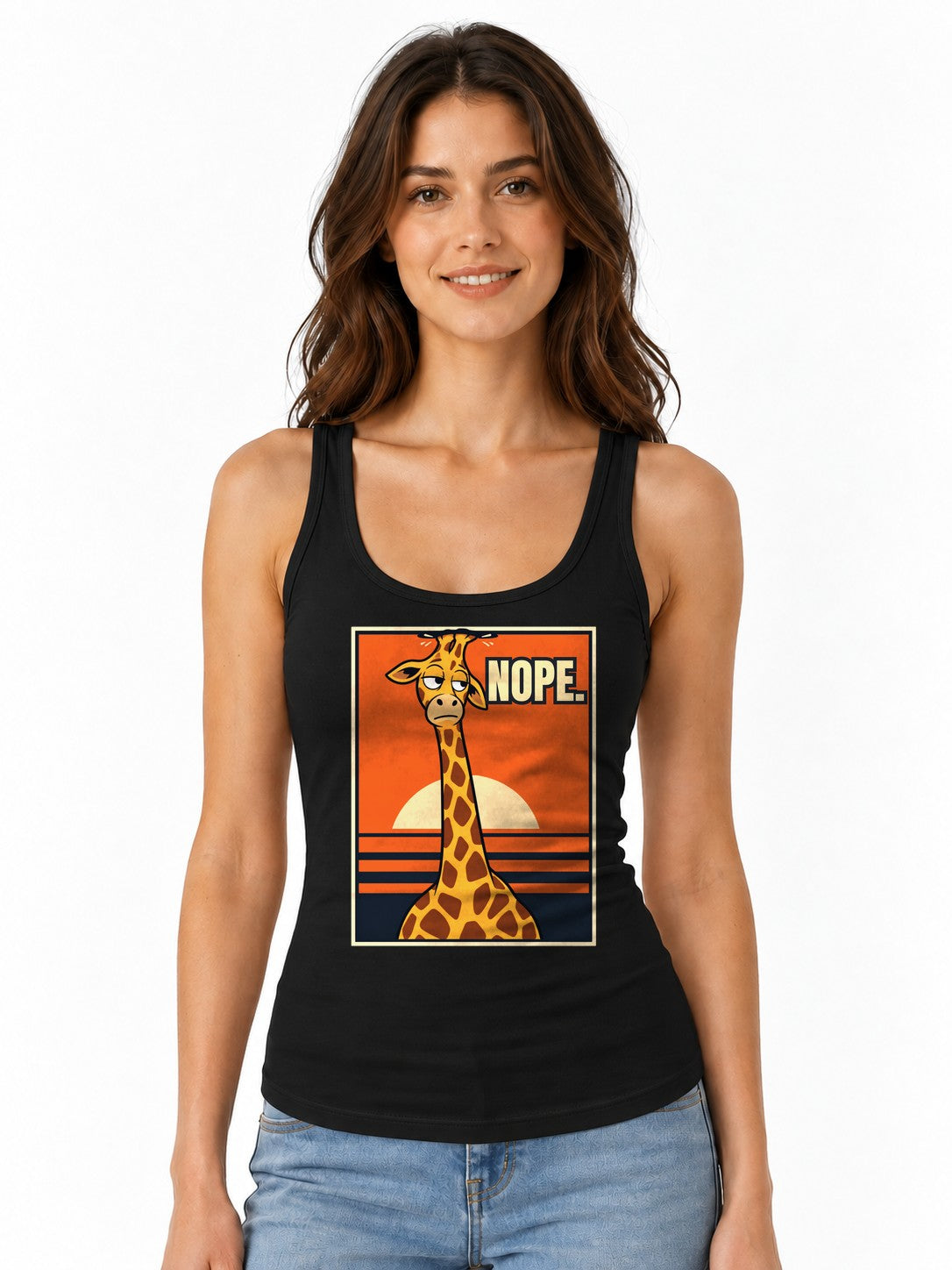 Nope Giraffe - Black