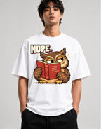 Nope Owl - White