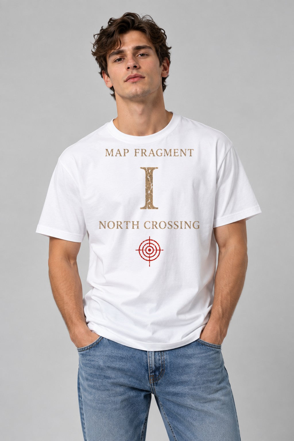 North Crossing Map - White
