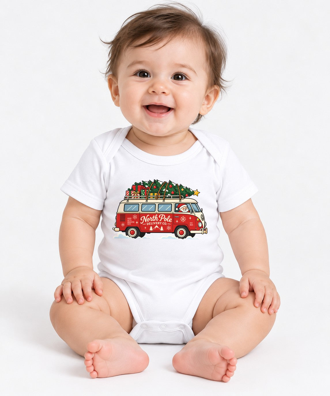 North Pole Delivery Co - White
