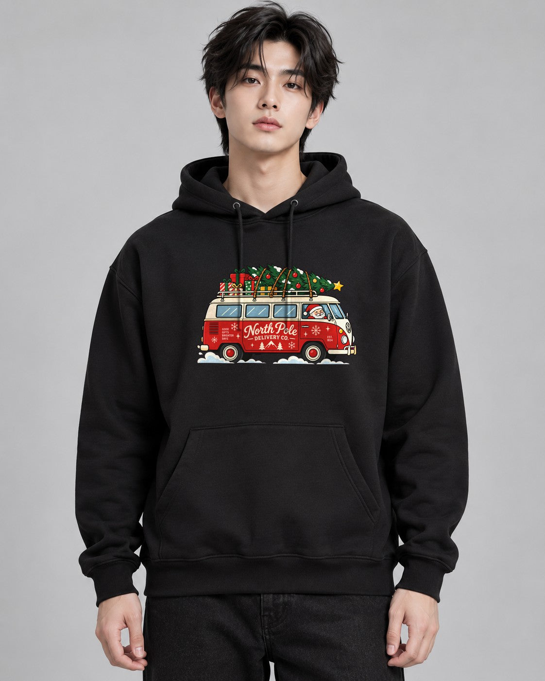 North Pole Delivery Co - Black