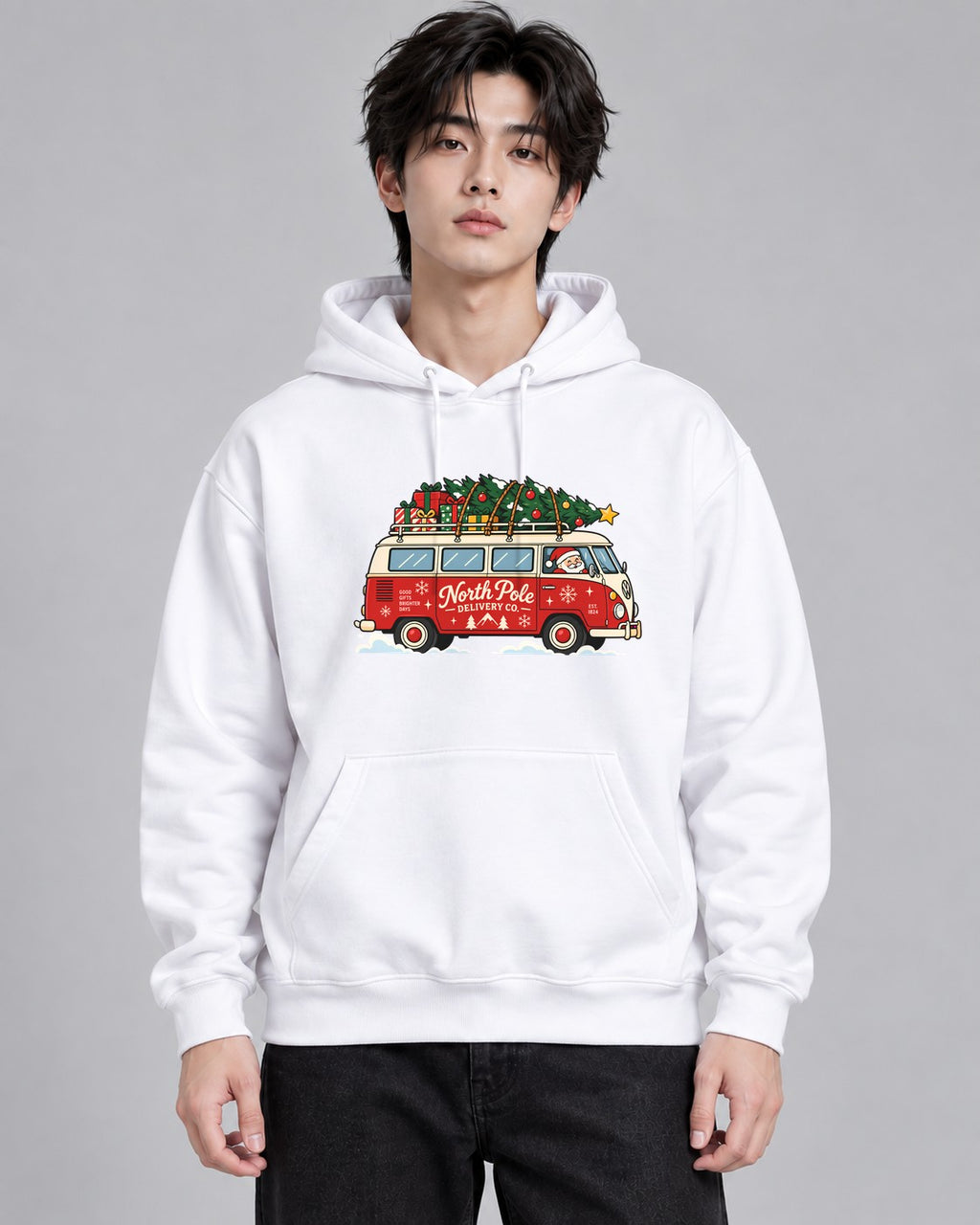 North Pole Delivery Co - White