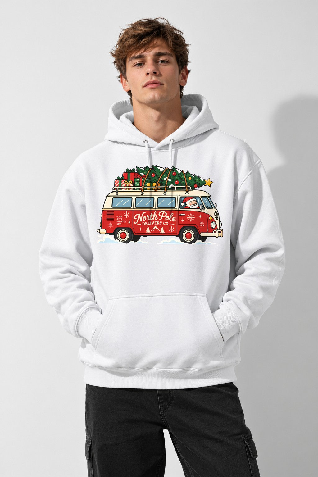North Pole Delivery Co - White