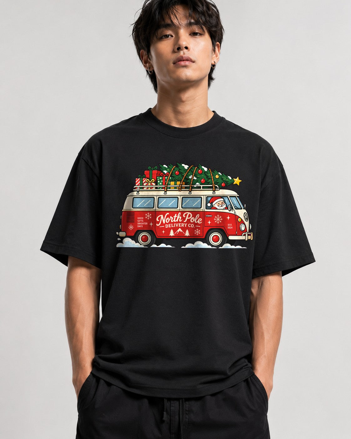 North Pole Delivery Co - Black